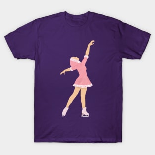 Pink figure skater T-Shirt
